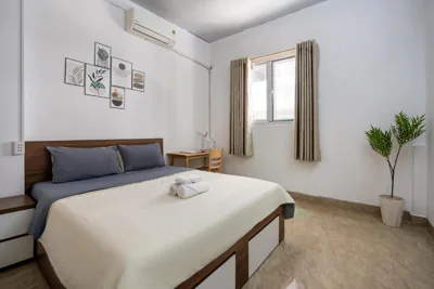 Appartement une chambre - non-fumeurs — Hearth and Home De Tham - 5 mins to Bui Vien